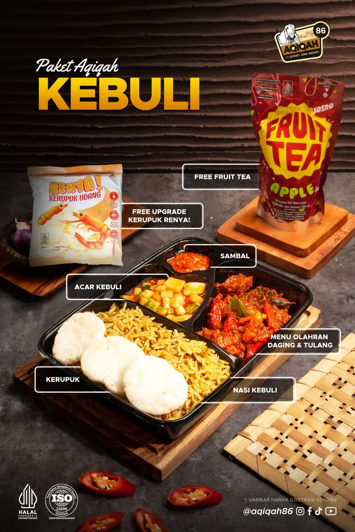 Paket aqiqah Nasi Kebuli Aqiqah86